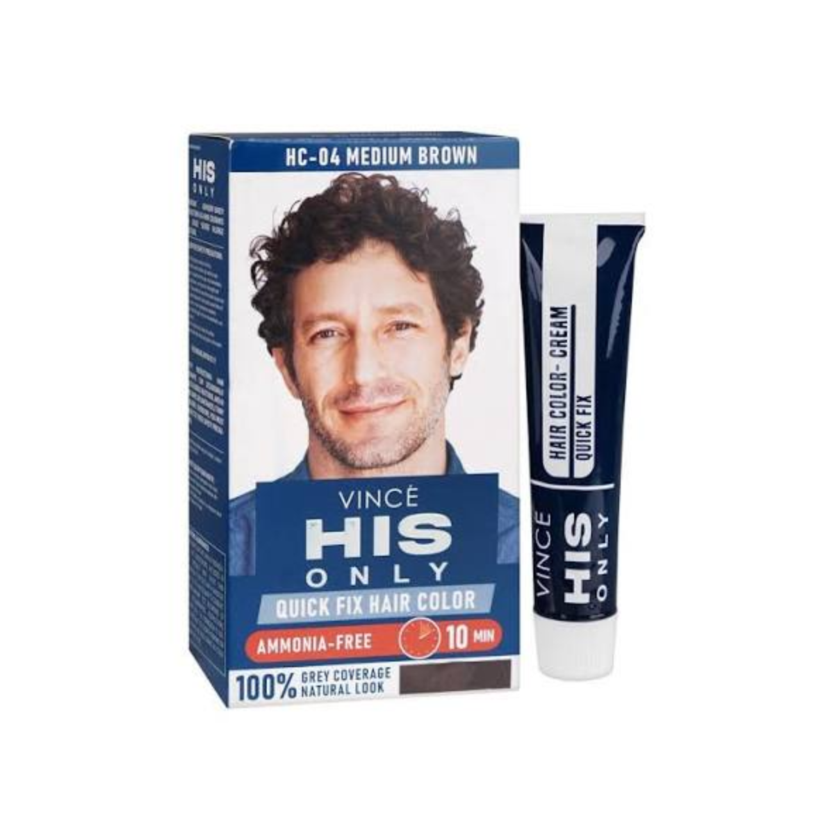 Vince His Hair Colour Medium Brown HC 04
