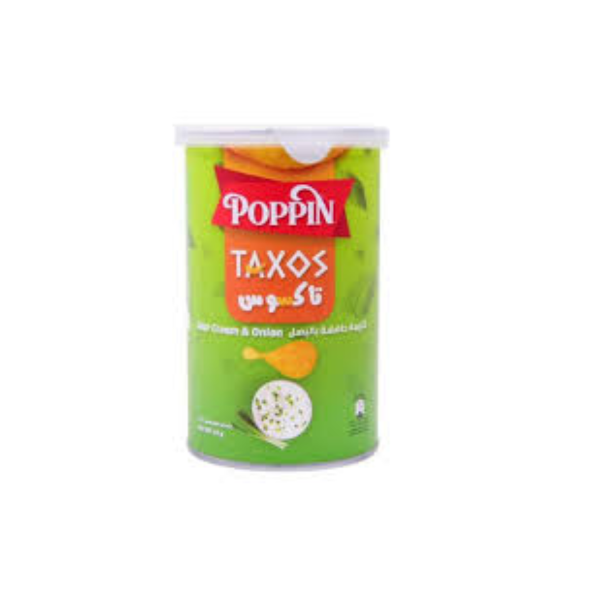 POPPIN CHIPS TAXOS Sour Cream Onine 45 GM