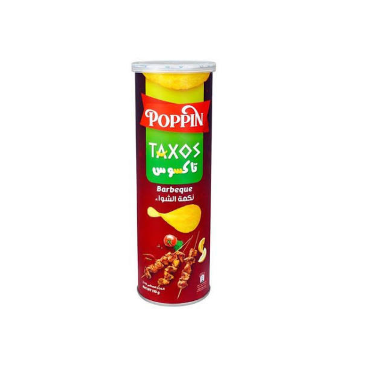 POPPIN CHIPS TAXOS BBQ 45 GM