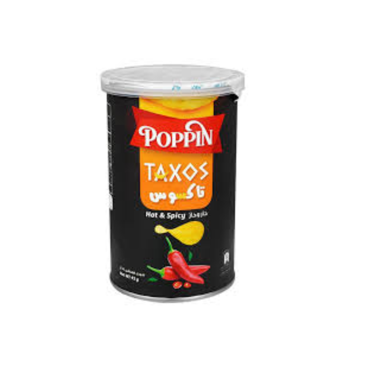 POPPIN CHIPS TAXOS Hot Spicy 45 GM