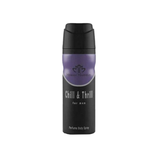 Miriam Marvels For Men Body Spray Chill Thrill 200ml