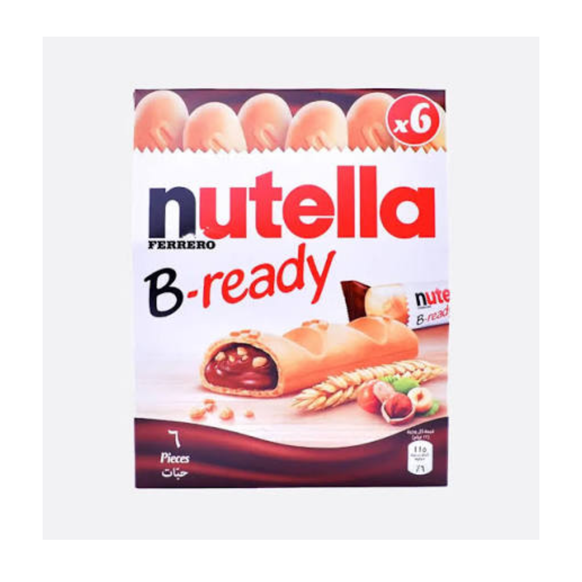Nutella B Ready 6Pcs 132g