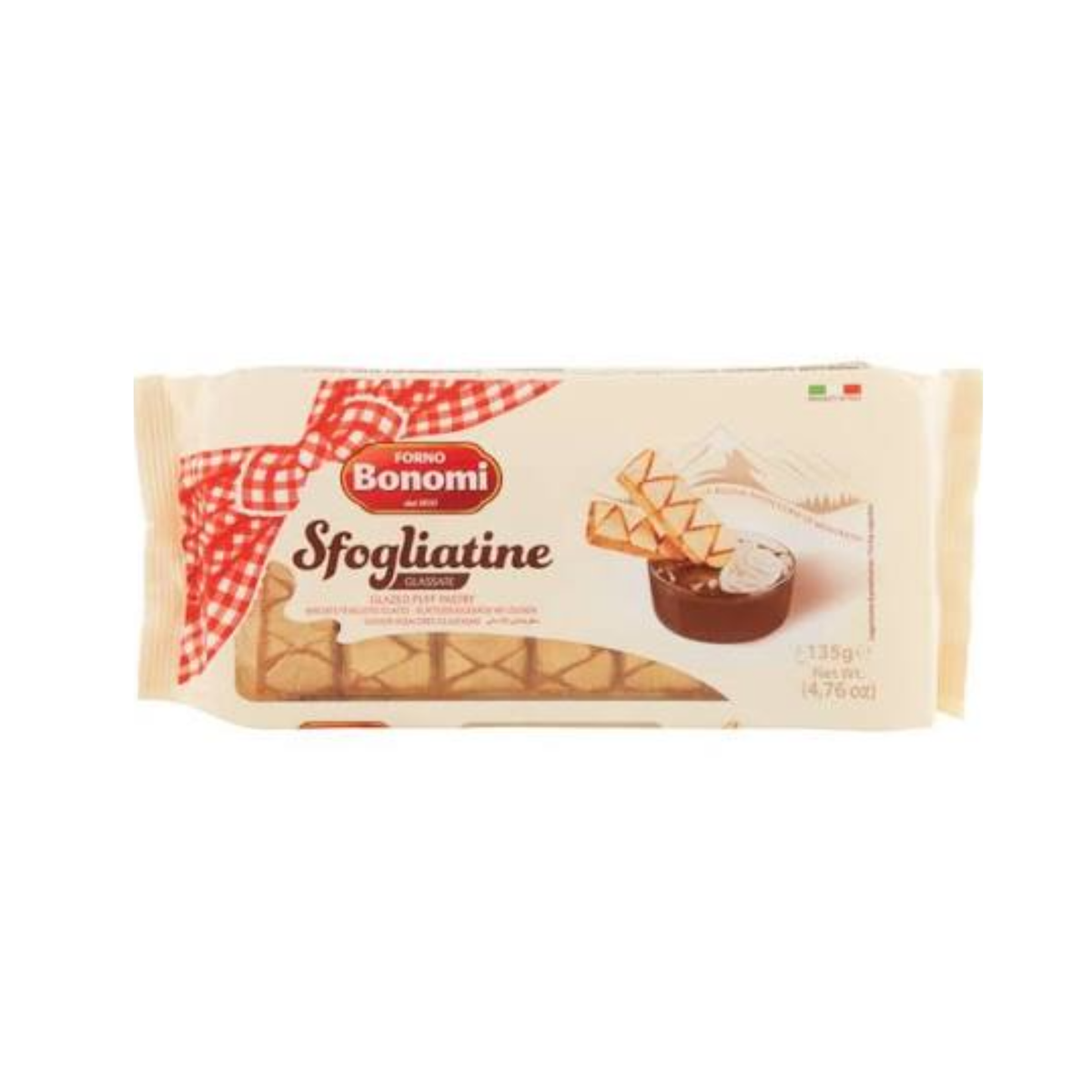 Bonomi Sfogliatine Glazed Puff Pastry 135g