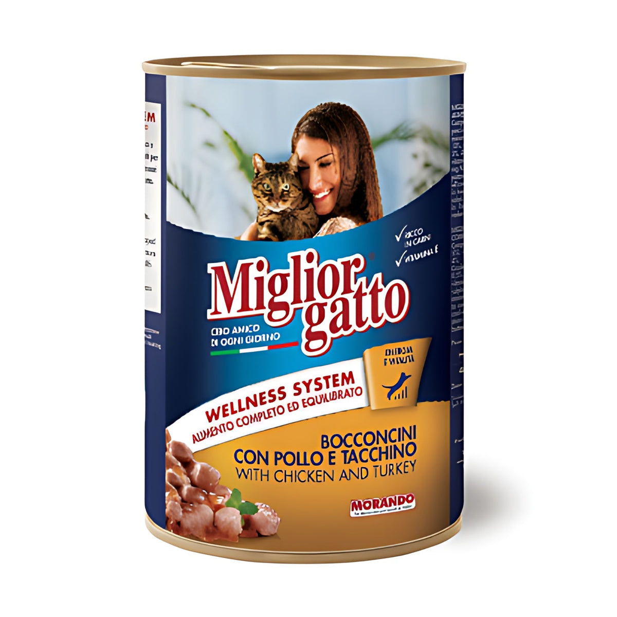 Morando Miglior Gatto Cat Food Chicken Tin 405G