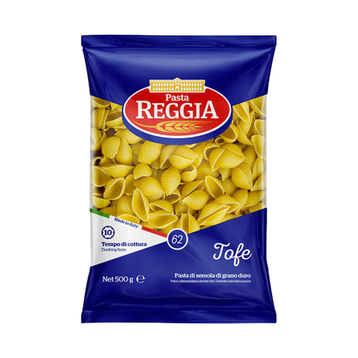Reggia Pasta Tofe Semola No.62 500g