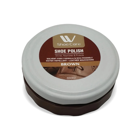 WBM Shoe Polish Cream Brown 50ml