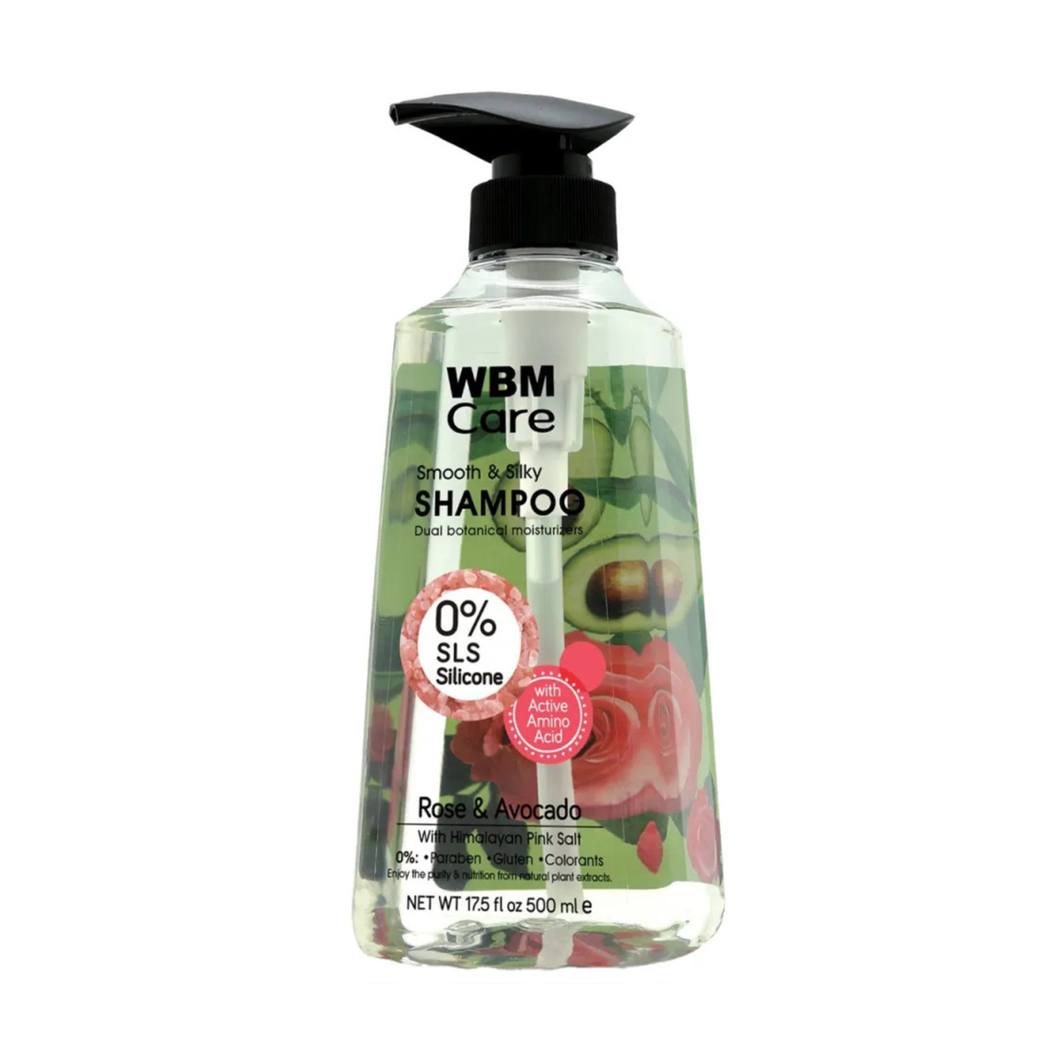 WBM Shampoo Rose & Avocado 500ml