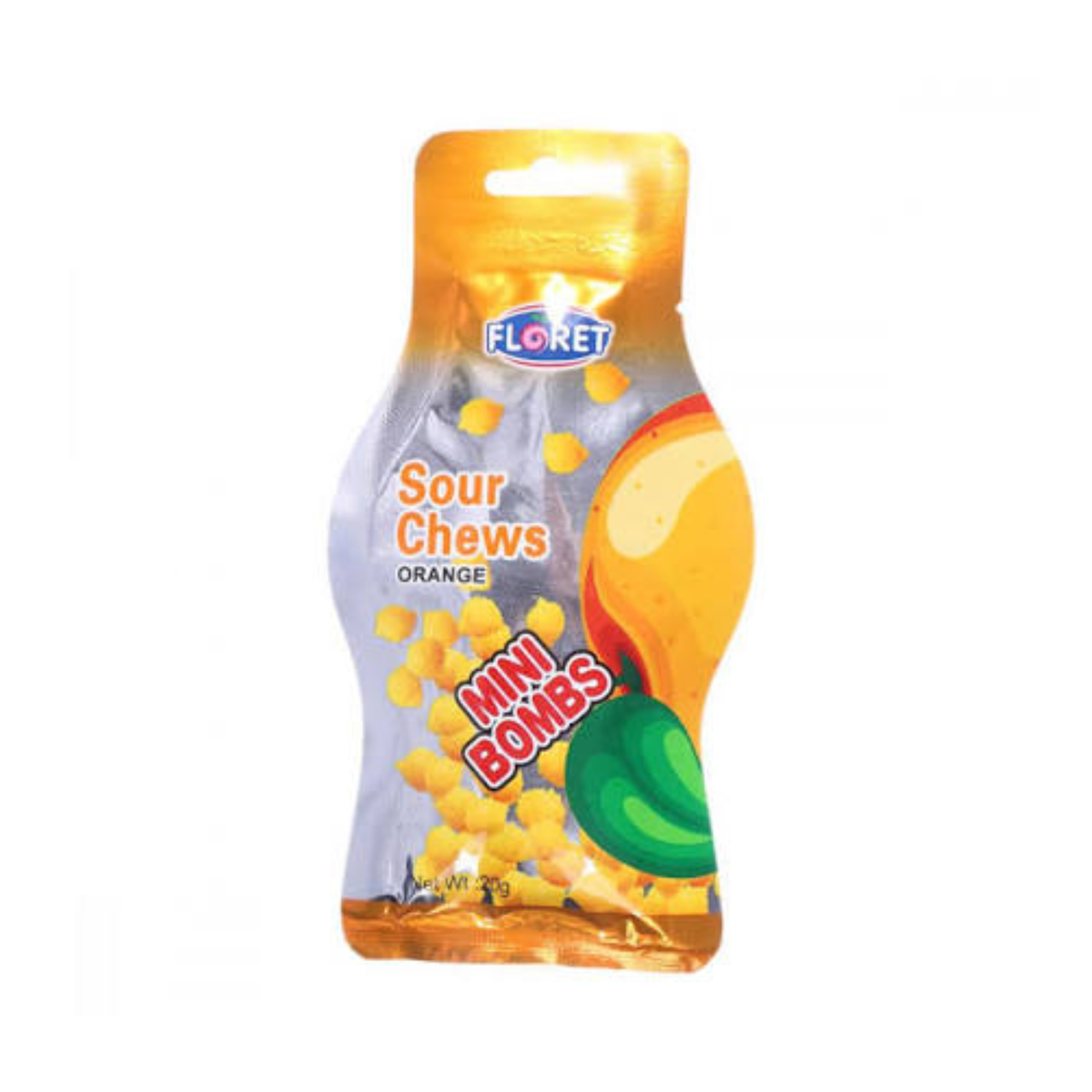 Floret Sour Chews Orange 20g