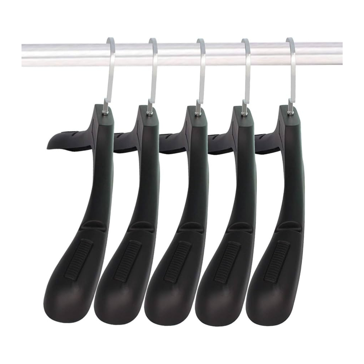 Hangers 17.7x9.6 Non-Slip/Tie Bar/Shoulder-Notches 35 Pack NEW