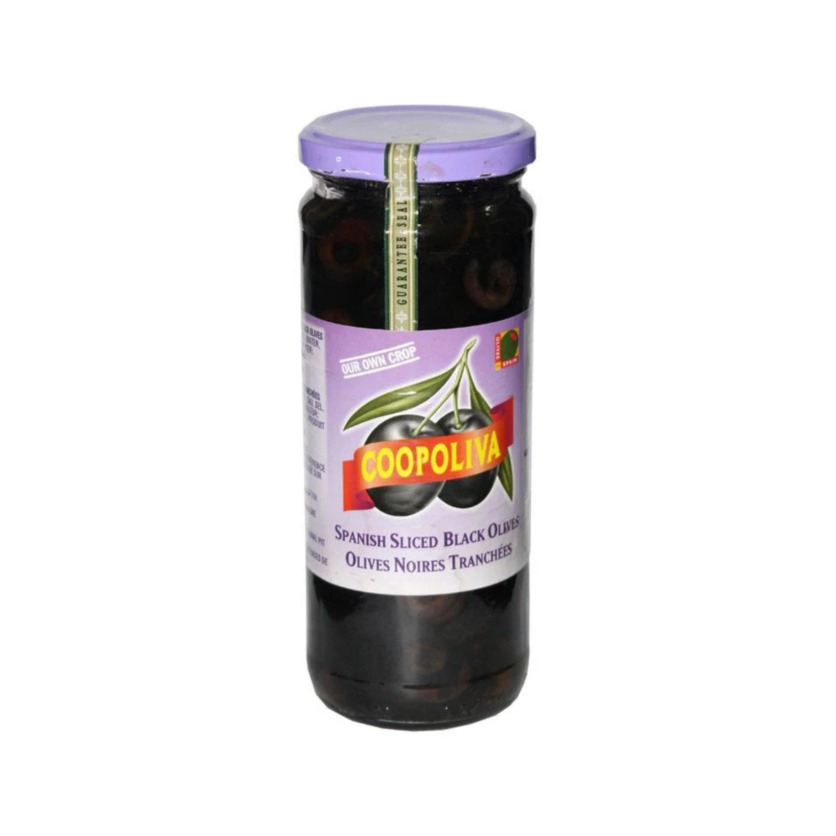 Coopoliva Slice Black Olive 450g