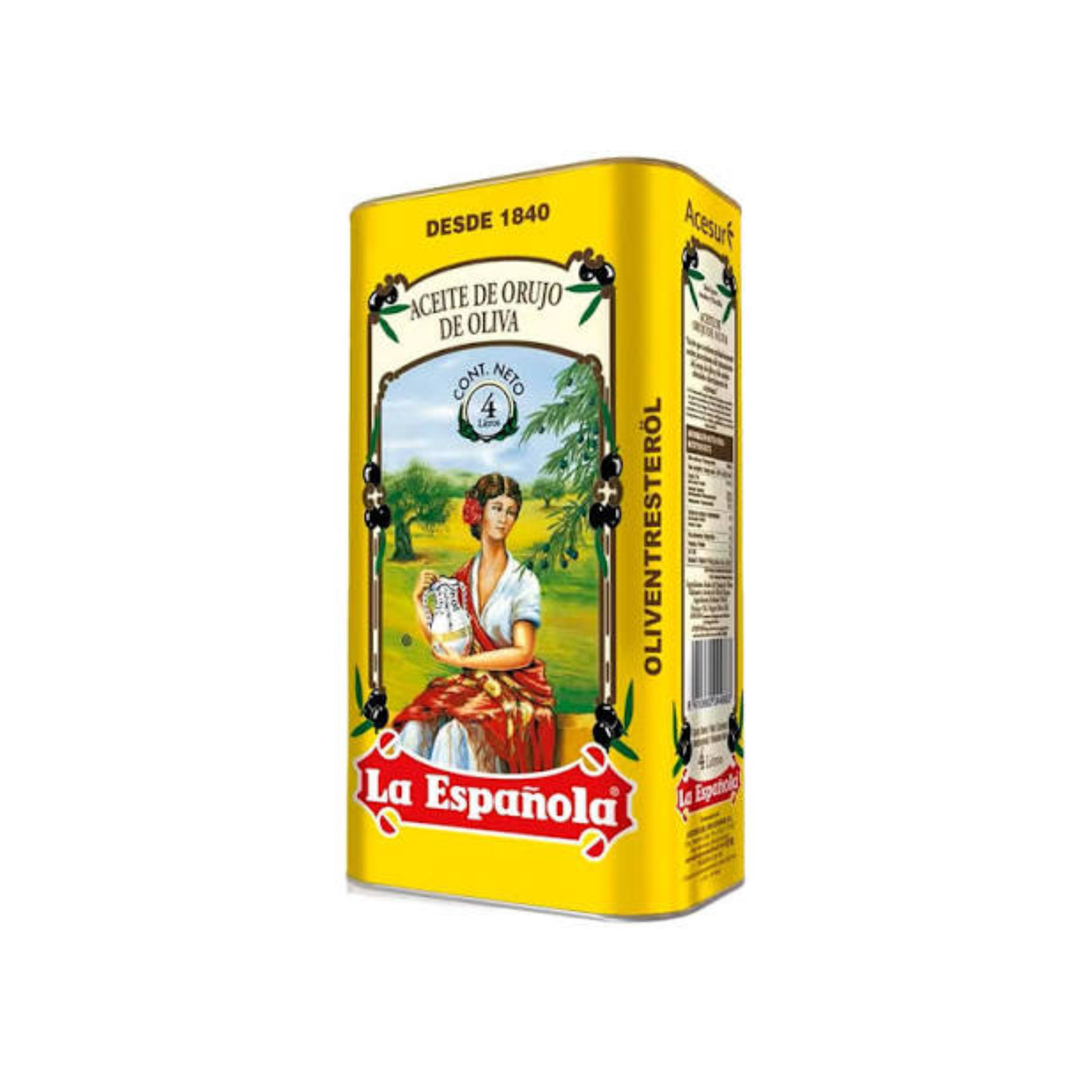 La Espanola Pomice Olive Oil 4Ltr