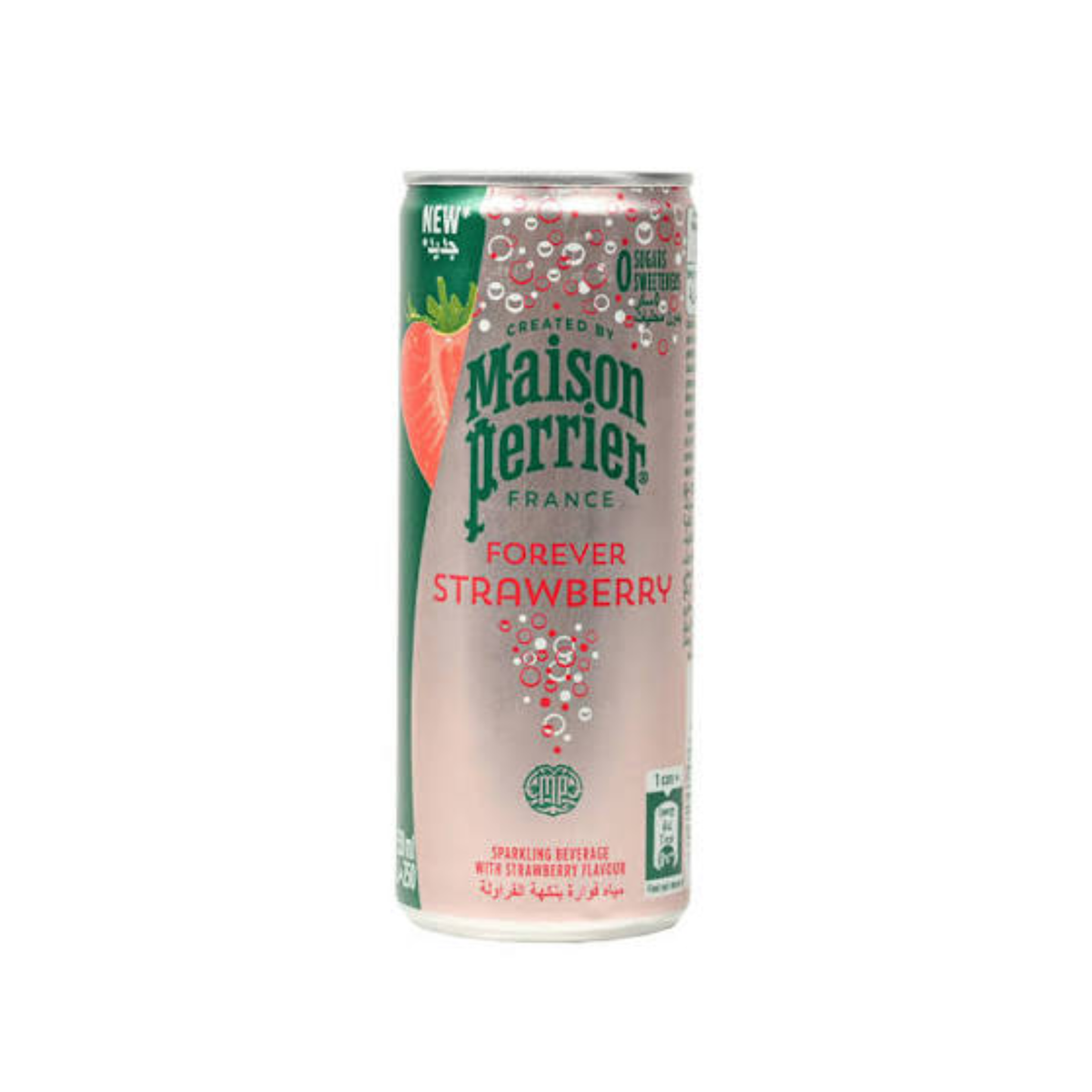 Perrier Sparkling With Strawberry Flavour 250ml