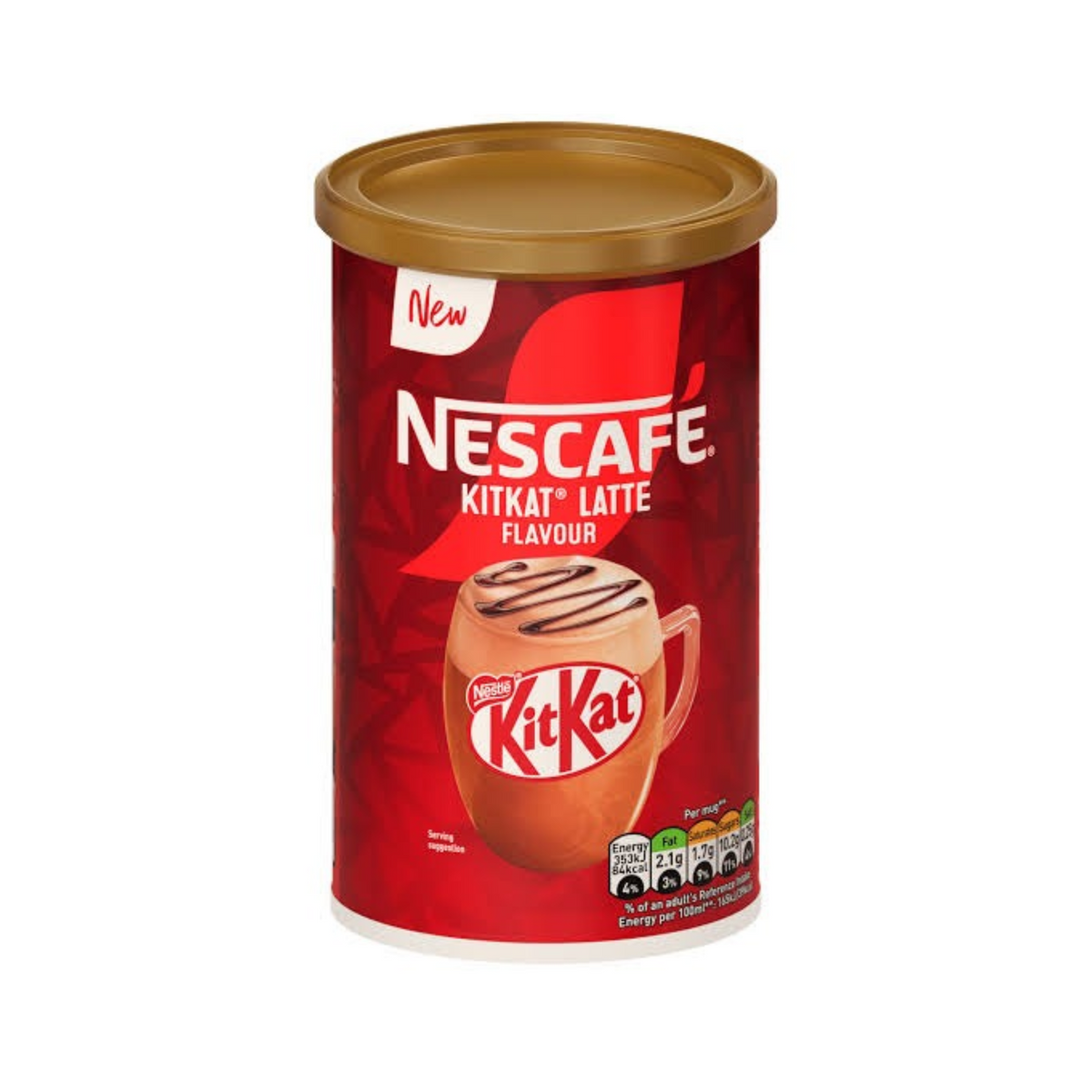 Nescafe KitKat Latte Coffee Tub 273g