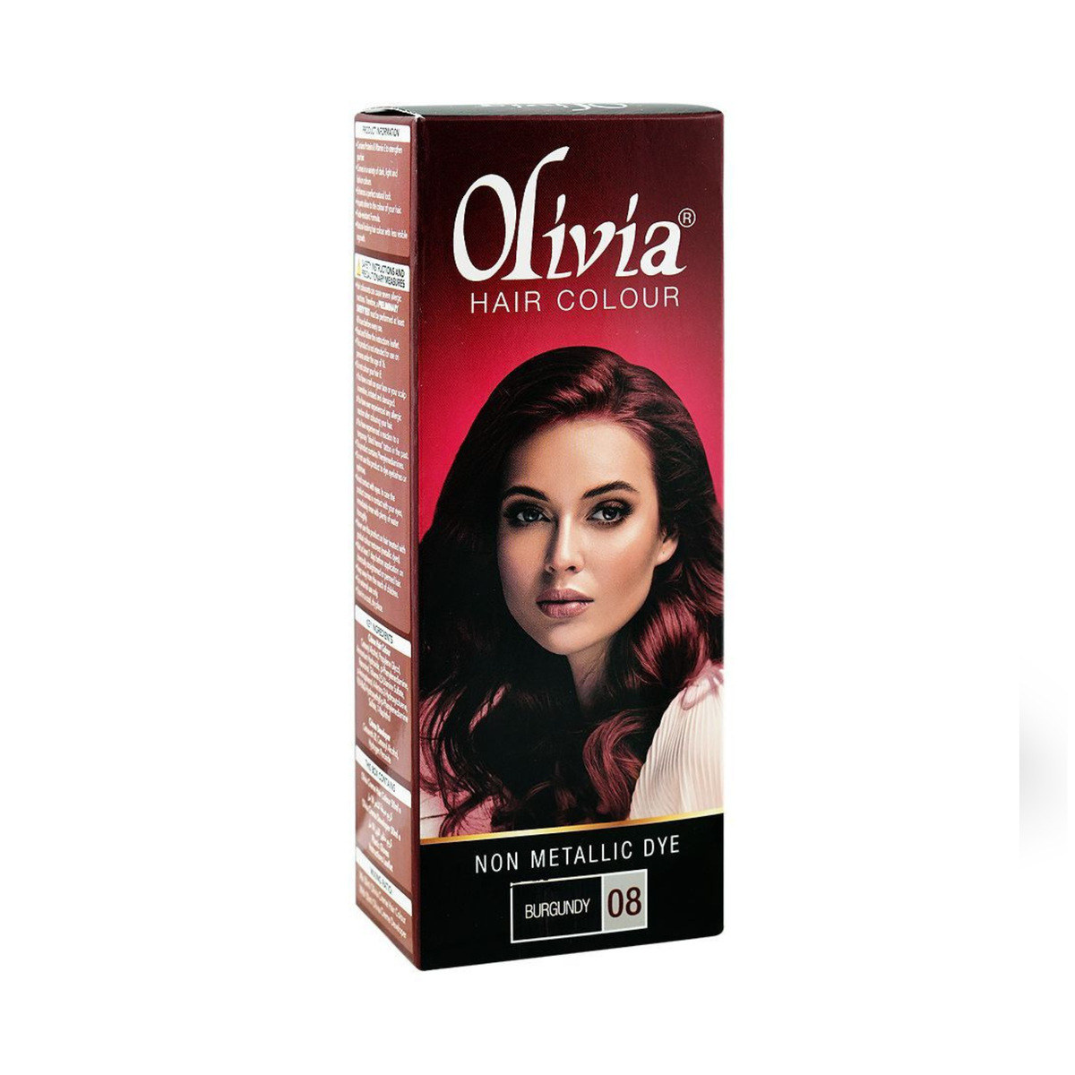 Olivia Hair Colour Burgundy 08
