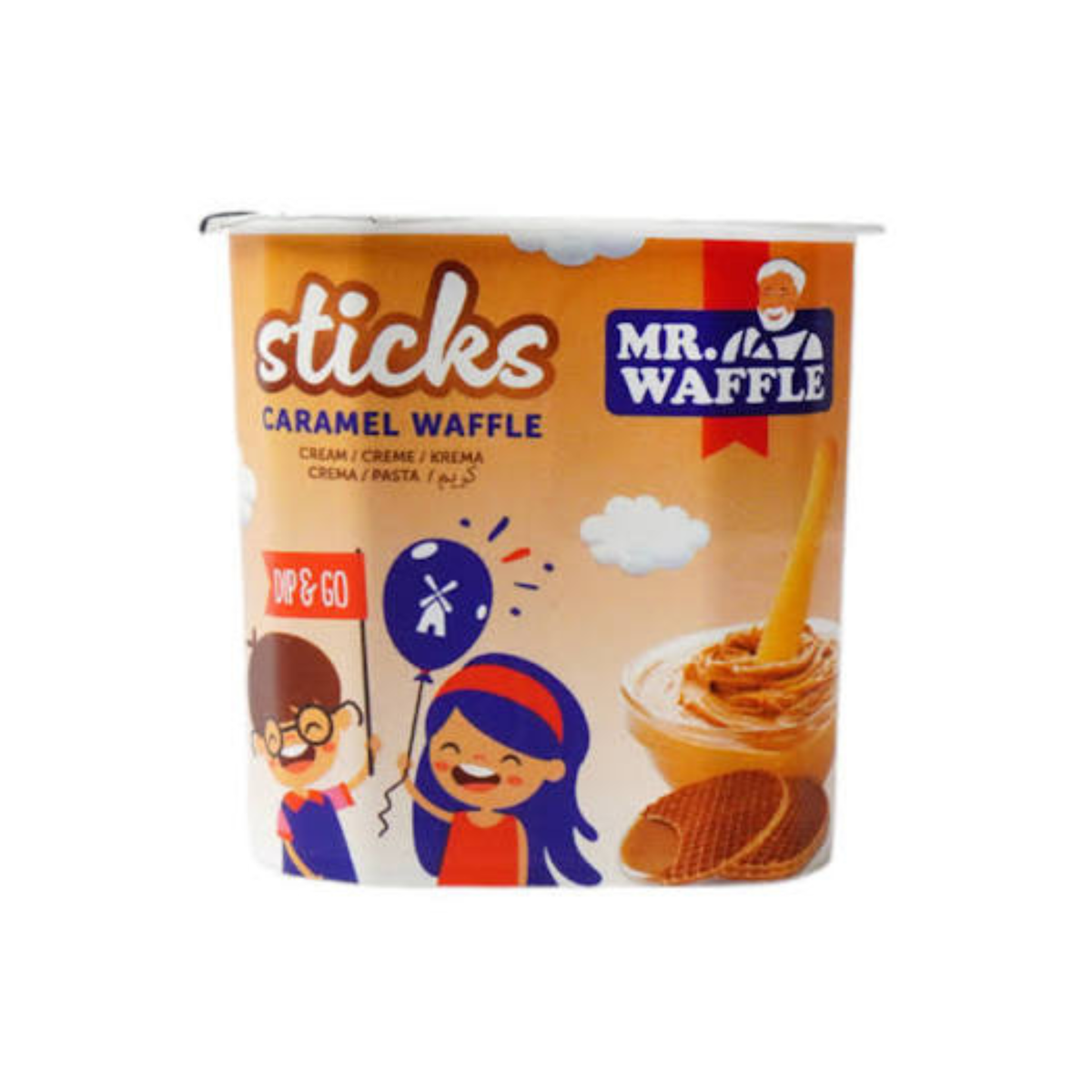 MR Waffle Sticks Caramel Waffle 50gm