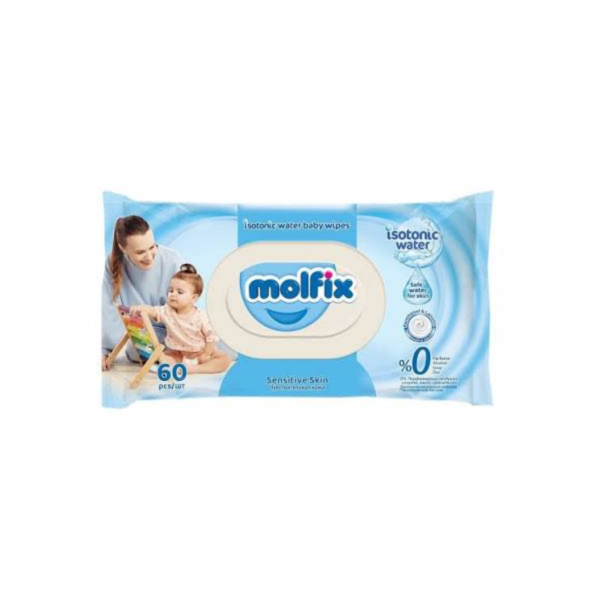 Molfix Baby Wipes 60PCs