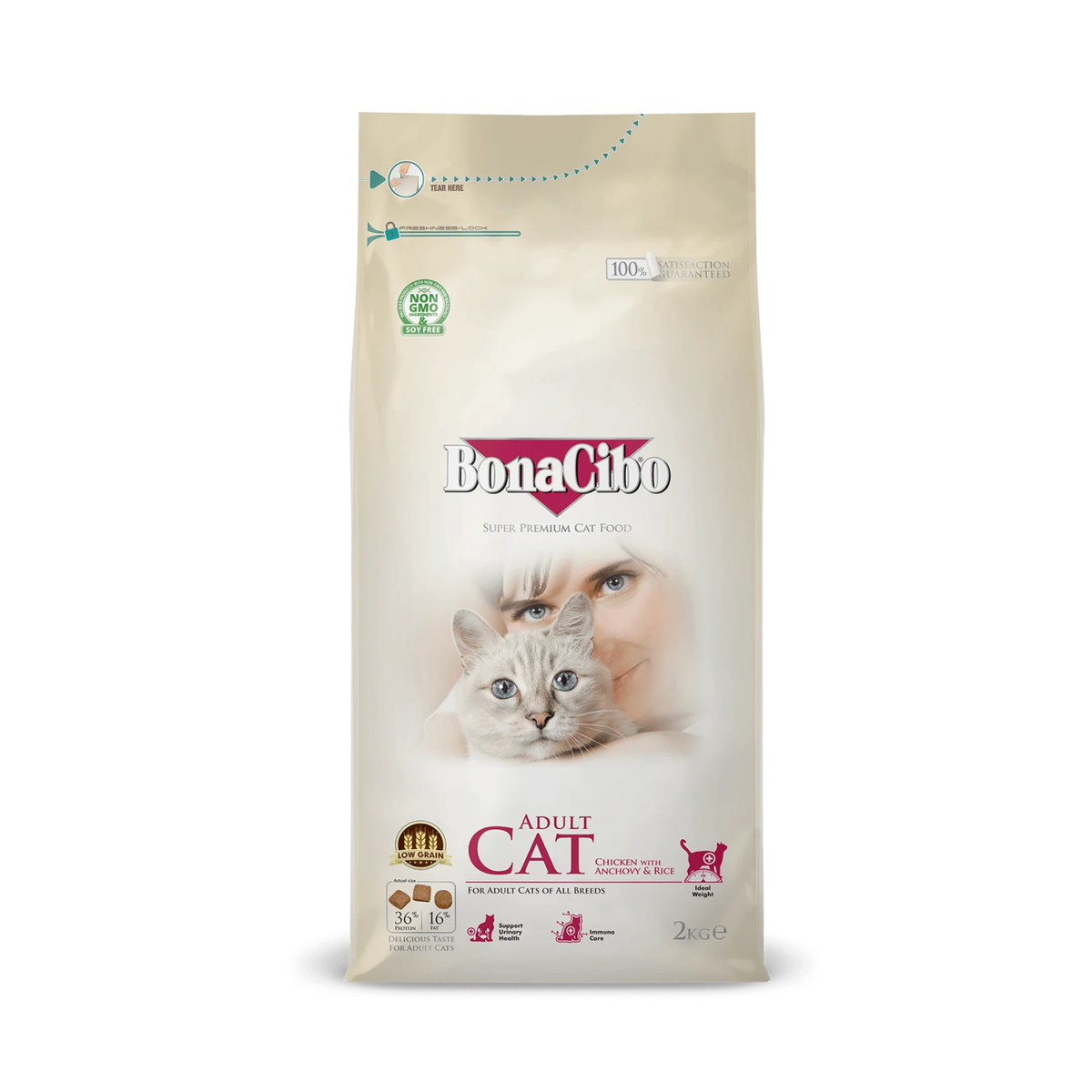 Bonacibo Cat Chicken Rice With Anchovy 2 kg