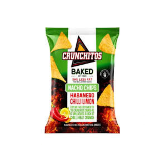 Crunchitos Nacho Habanero Chilli Lemon Chips 77g