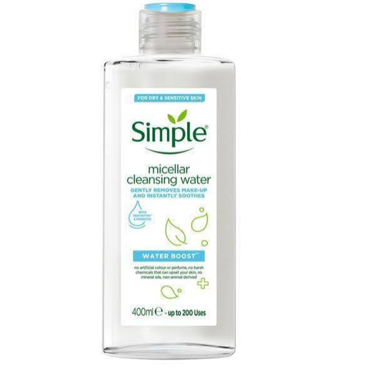 Simple Water Boost Micellar Cleansing Water 400Ml