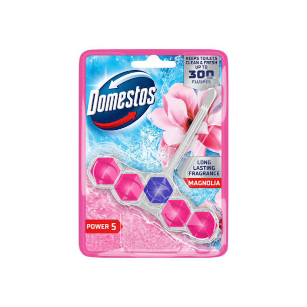 Domestos Long Lasting Fragrance Magnolia Power 5