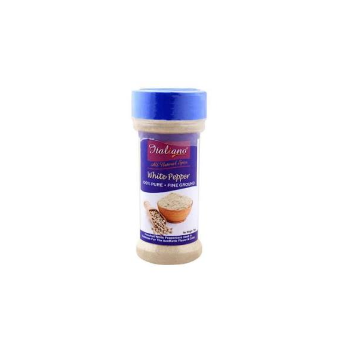 Italiano White Pepper 70g