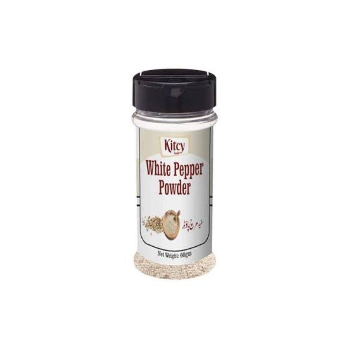 Kitcy White Pepper Powder 60gm