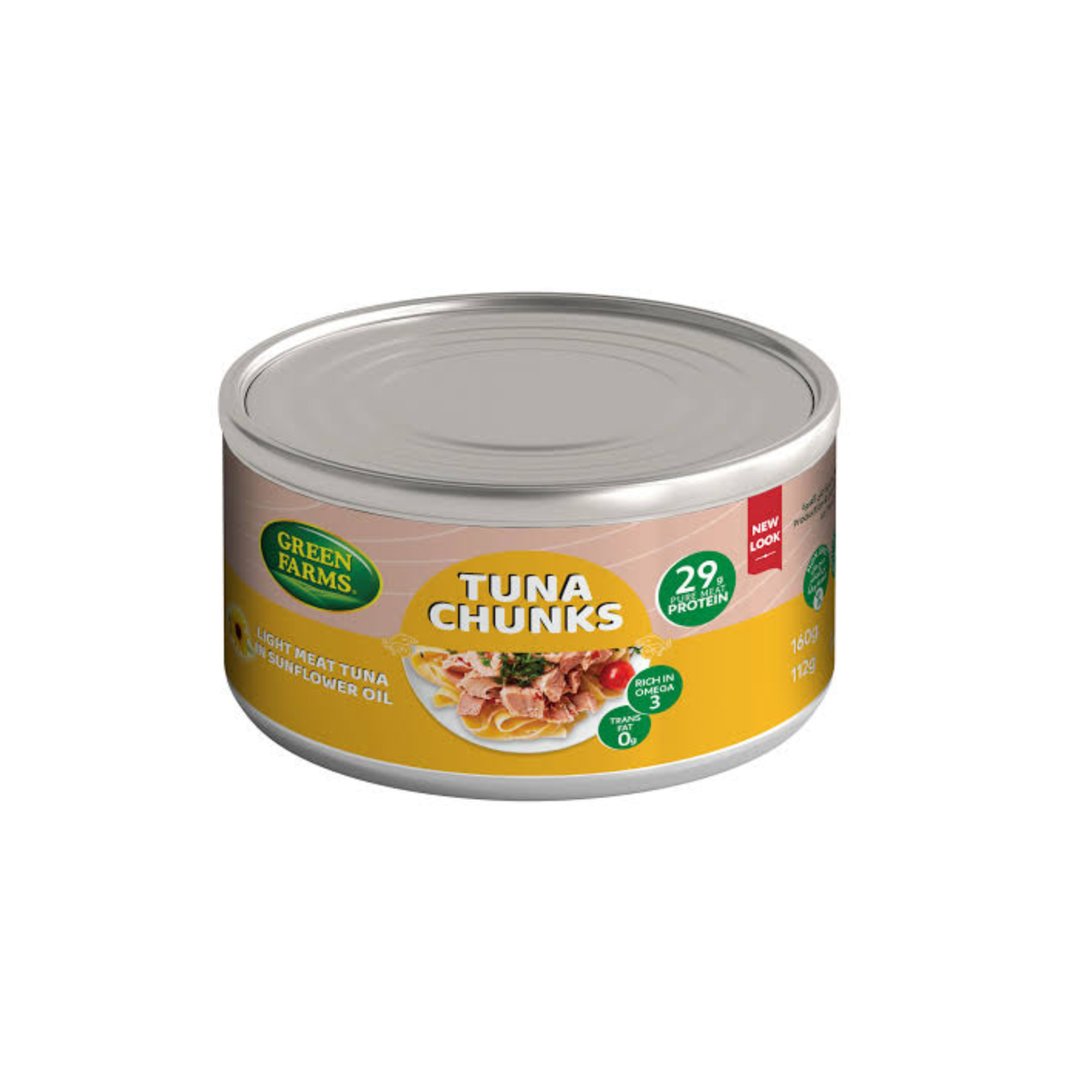 Green Farm Tuna Chunks In Sunflower Oil 160g