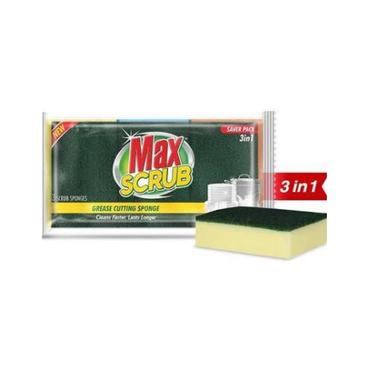Max Scrub 3in1 saver pack