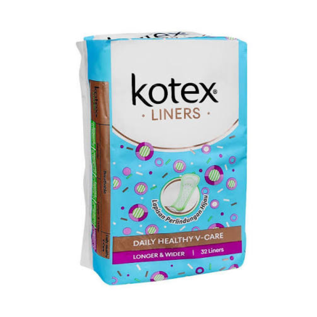 Kotex Liners Daily Healthy V-Care 32-Pack