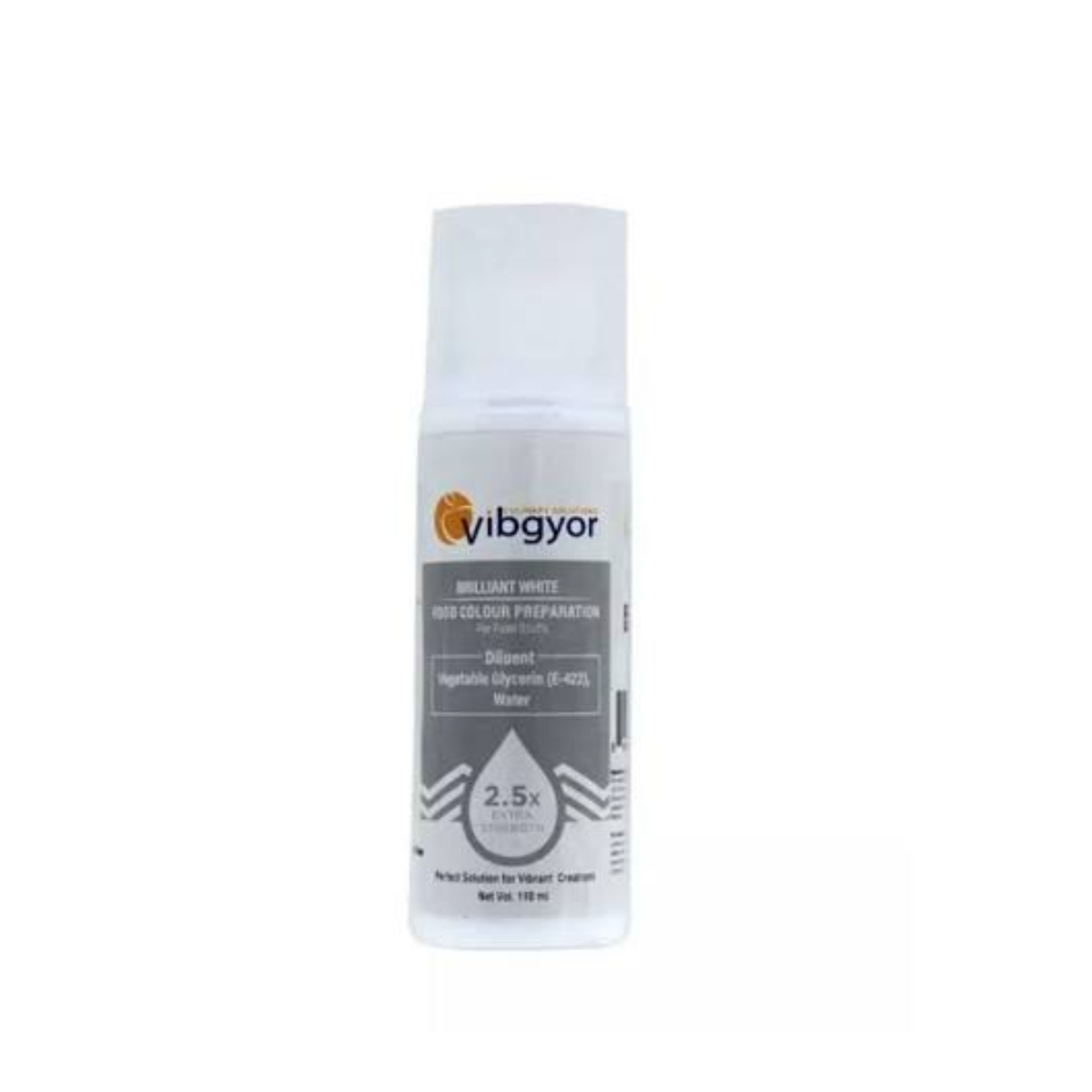 Vibgyor Food Colour Brilliant White 110ml