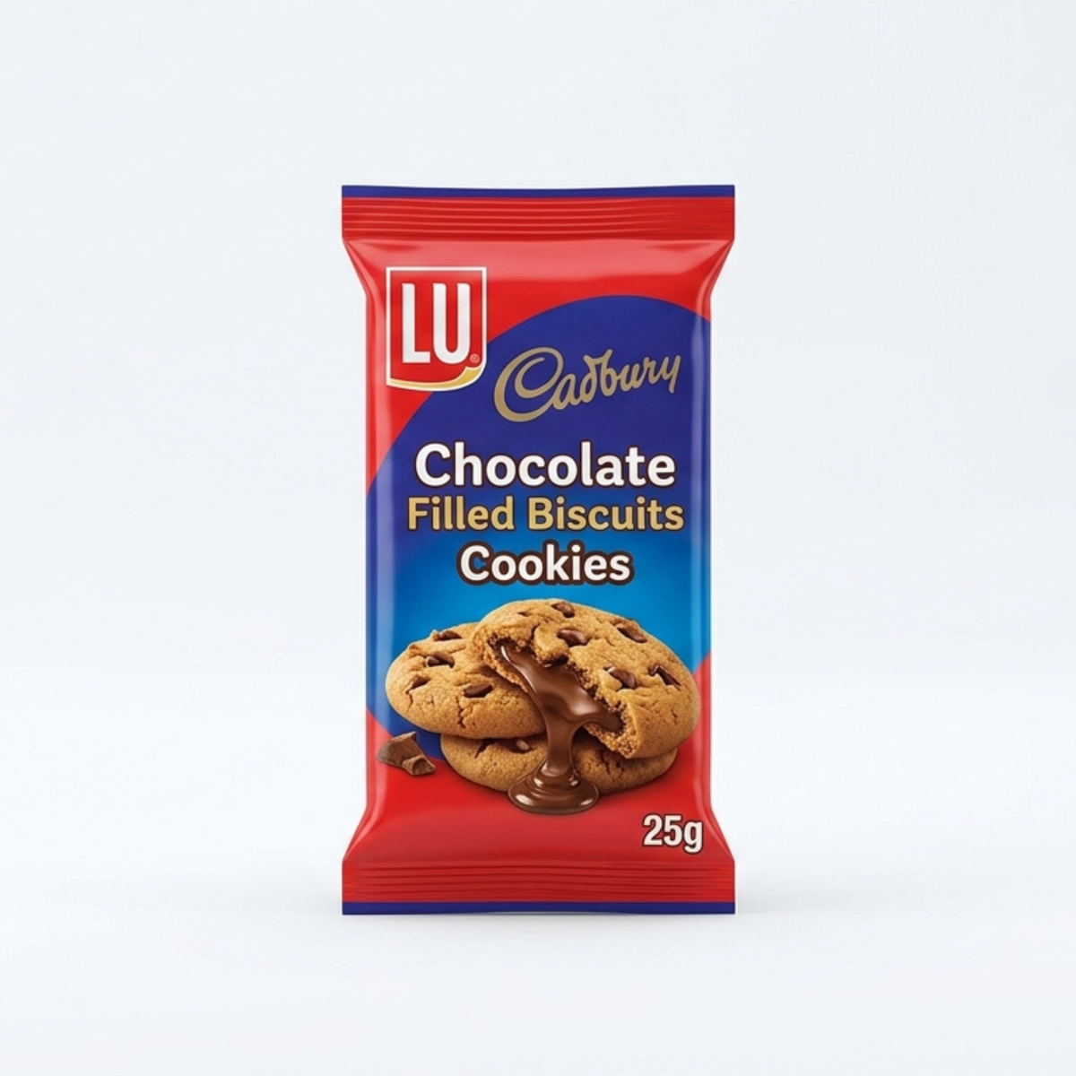 Lu Cadbury Cookies Chocolate Filled Biscuits 25g