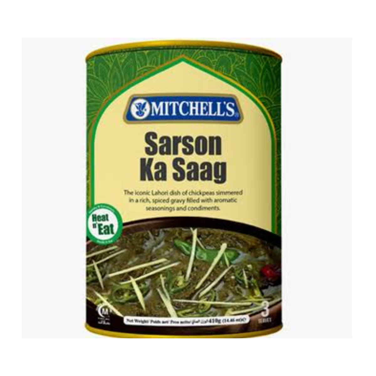 Mitchells Sarson Ka Saag Tin 800g