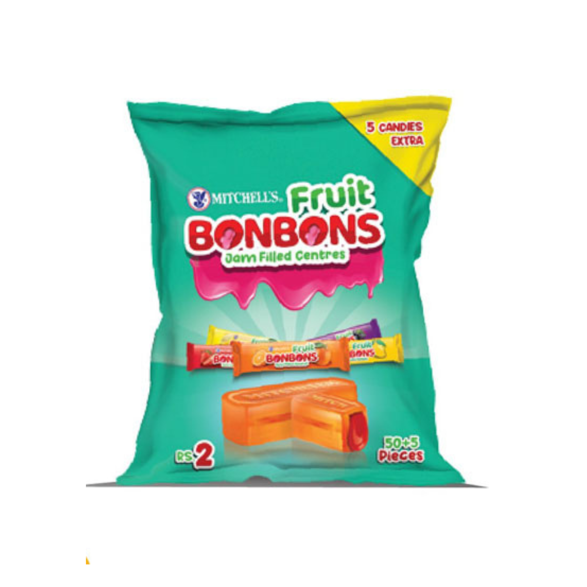 Mitchells Fruit Bonbons Candies Pouch
