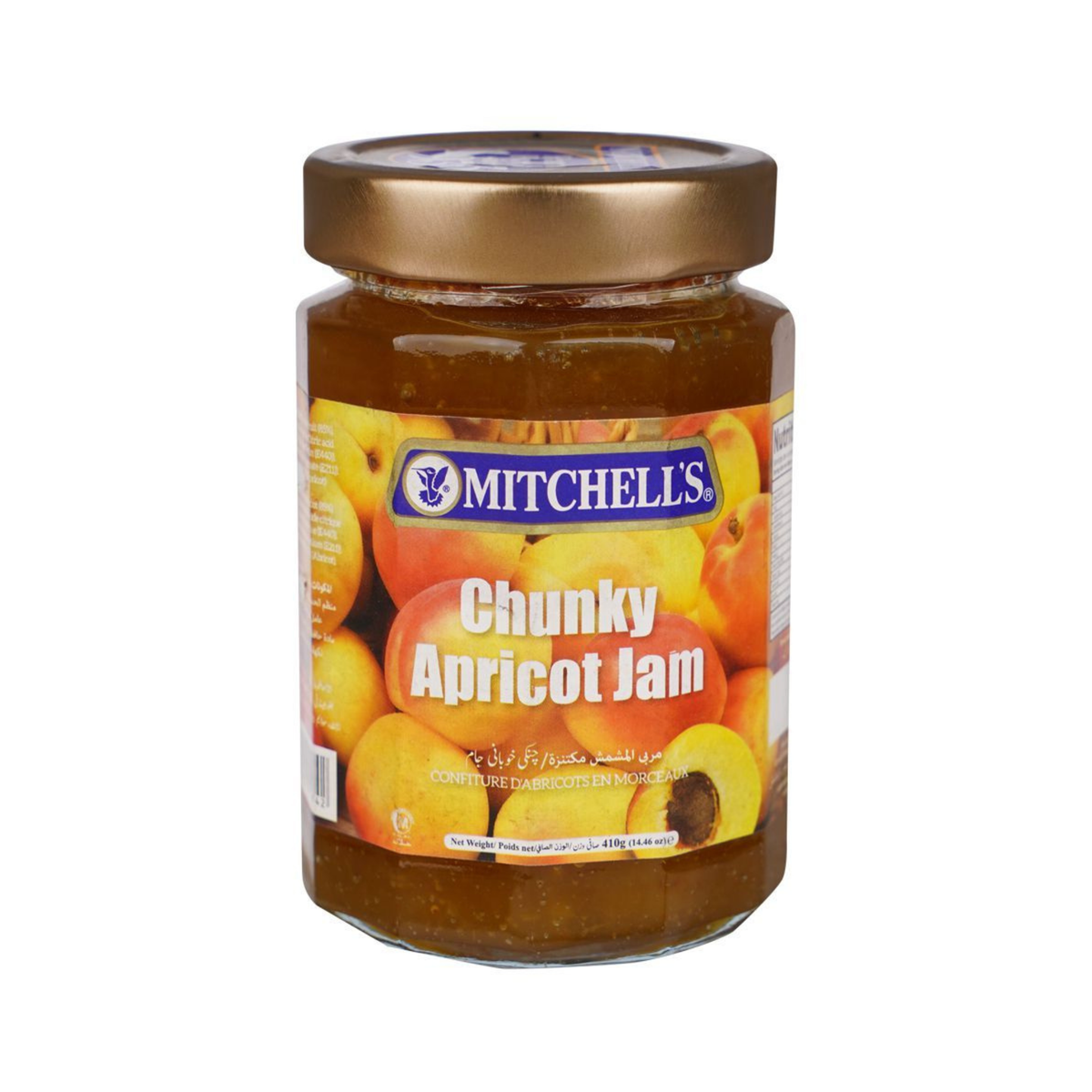 Mitchells Chunky Apricot Jam 410g