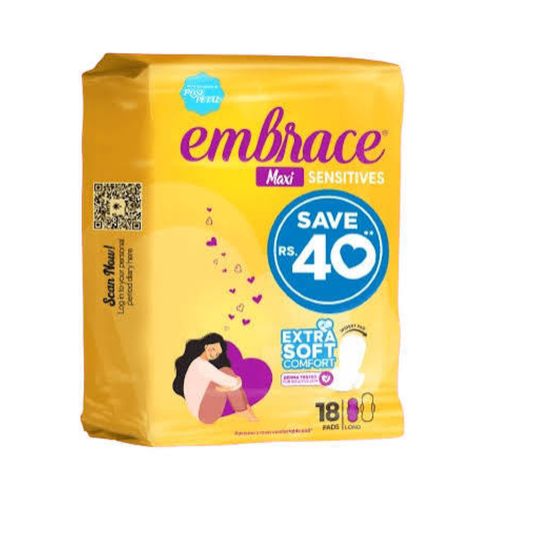 Embrace Maxi Essantials Long Pad 18pcs