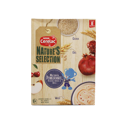 Nestle Cerelac Natures Selection Pomegranate 350gm