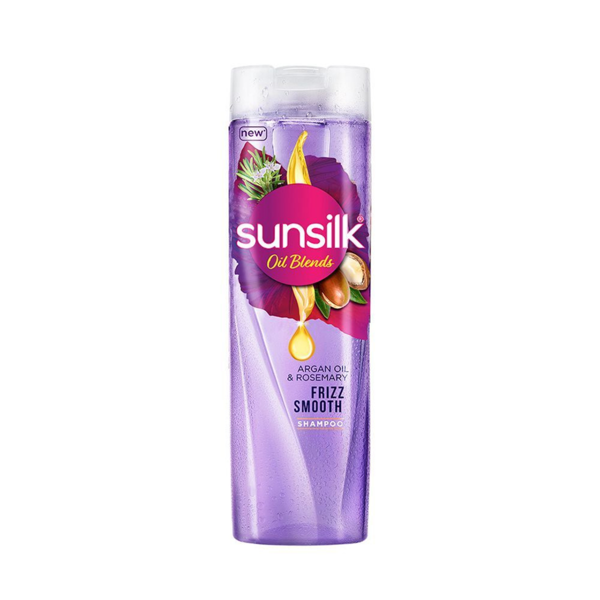 Sunsilk Rosemary 7 Argan Oil Frizz Smooth Shampoo 380ml