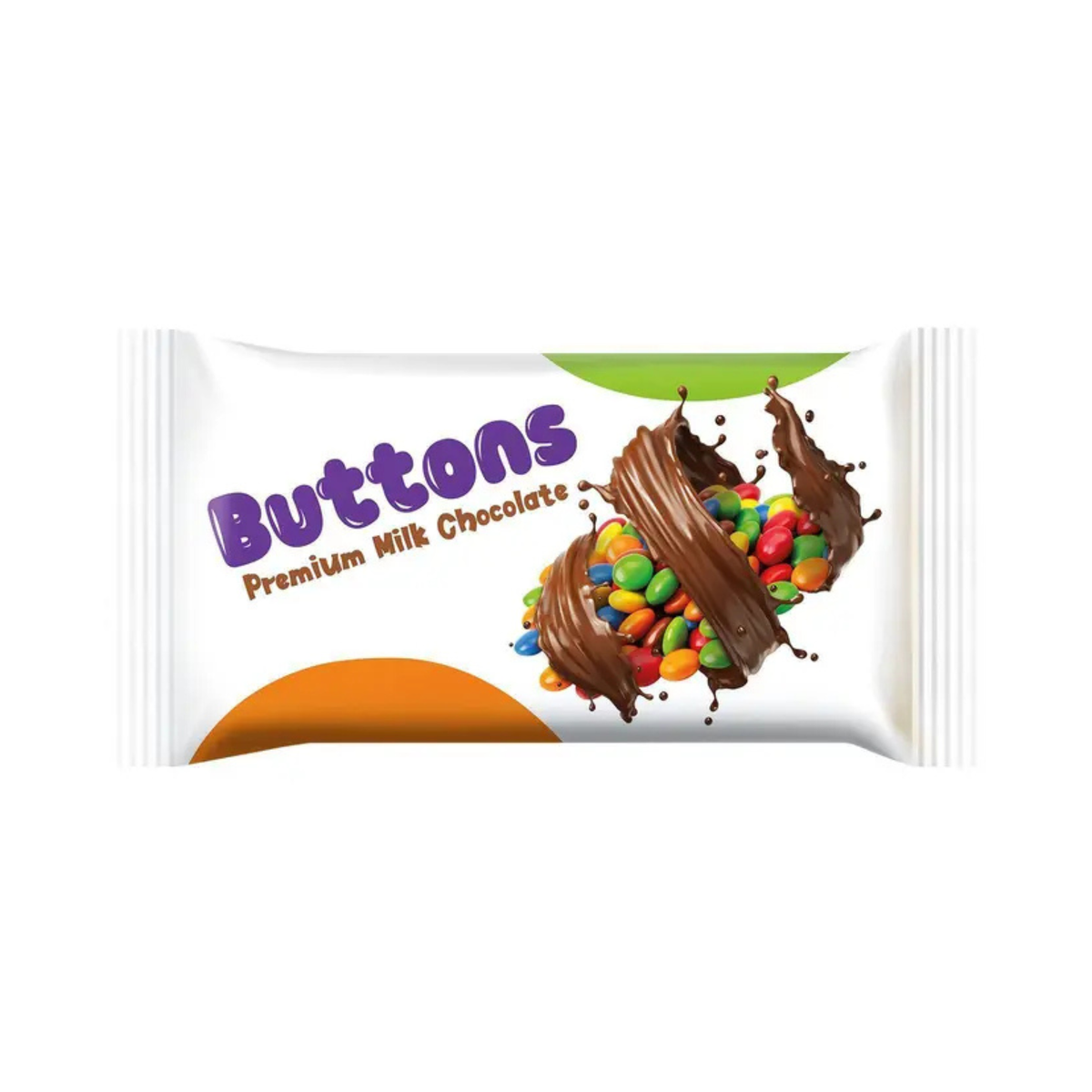 CandyLand Buttons Milk Chocolate 100g