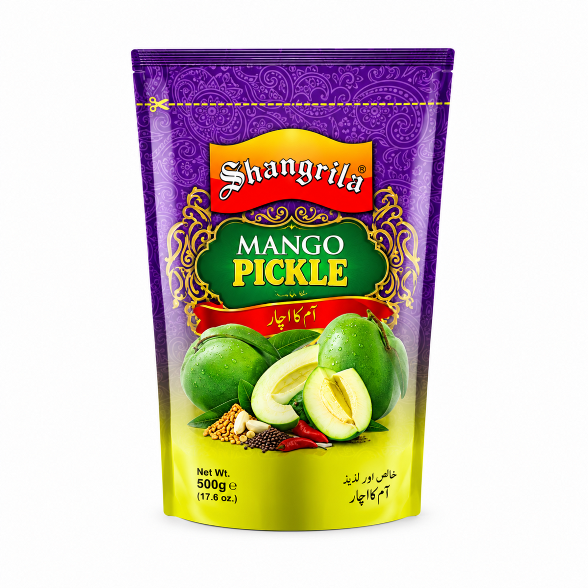 Shangrila Mango Pickle Pouch 300g