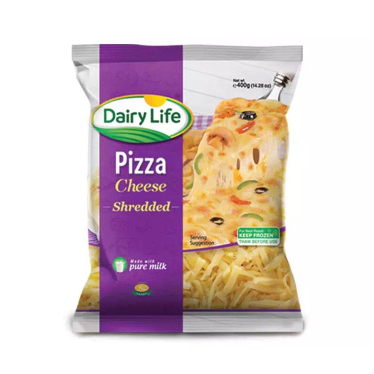 Dairy Life Pizza Cheese Shredded 400g