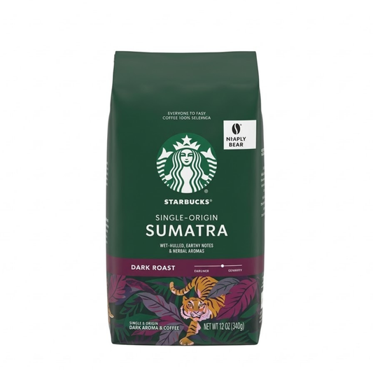 Sumatran Green Coffee Bean Whole Dark Viennese 250g