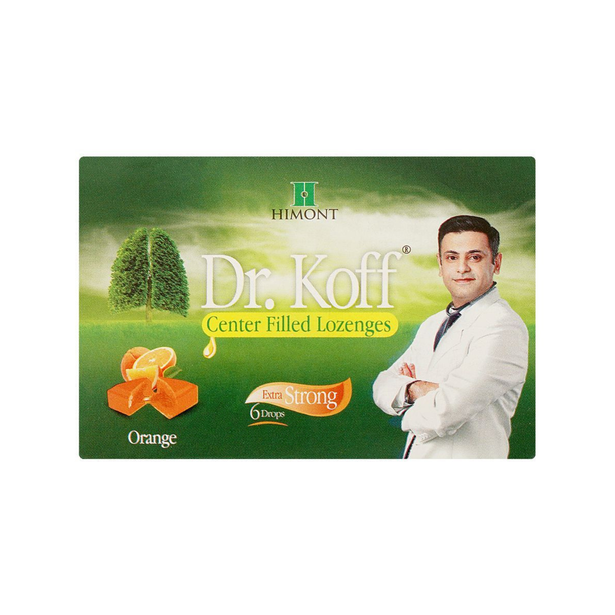 Dr. Koff Lozenges Orange 6 Drops