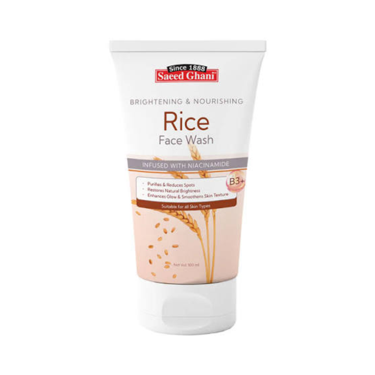 Saeed Ghani Rice Face Wash 100ml