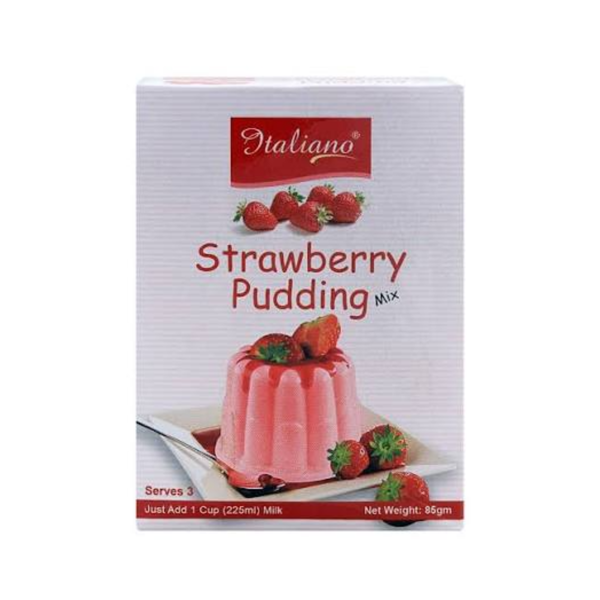 Italiano Strawberry Pudding Mix 85gm