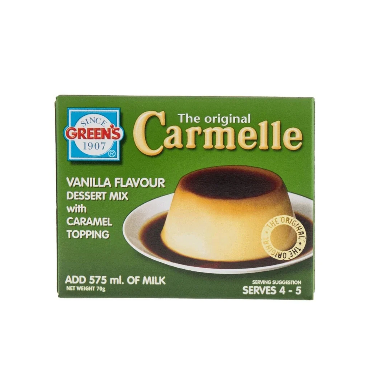 Italiano Vanilla Dessert Mix With Caramel Topping 70g
