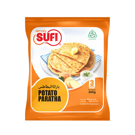 Sufi Potato Paratha 3Pcs 360g
