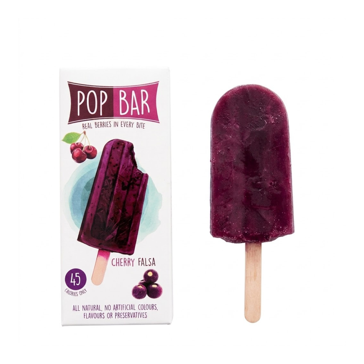 Wholesome Pop Bar Cherry Falsa 80g