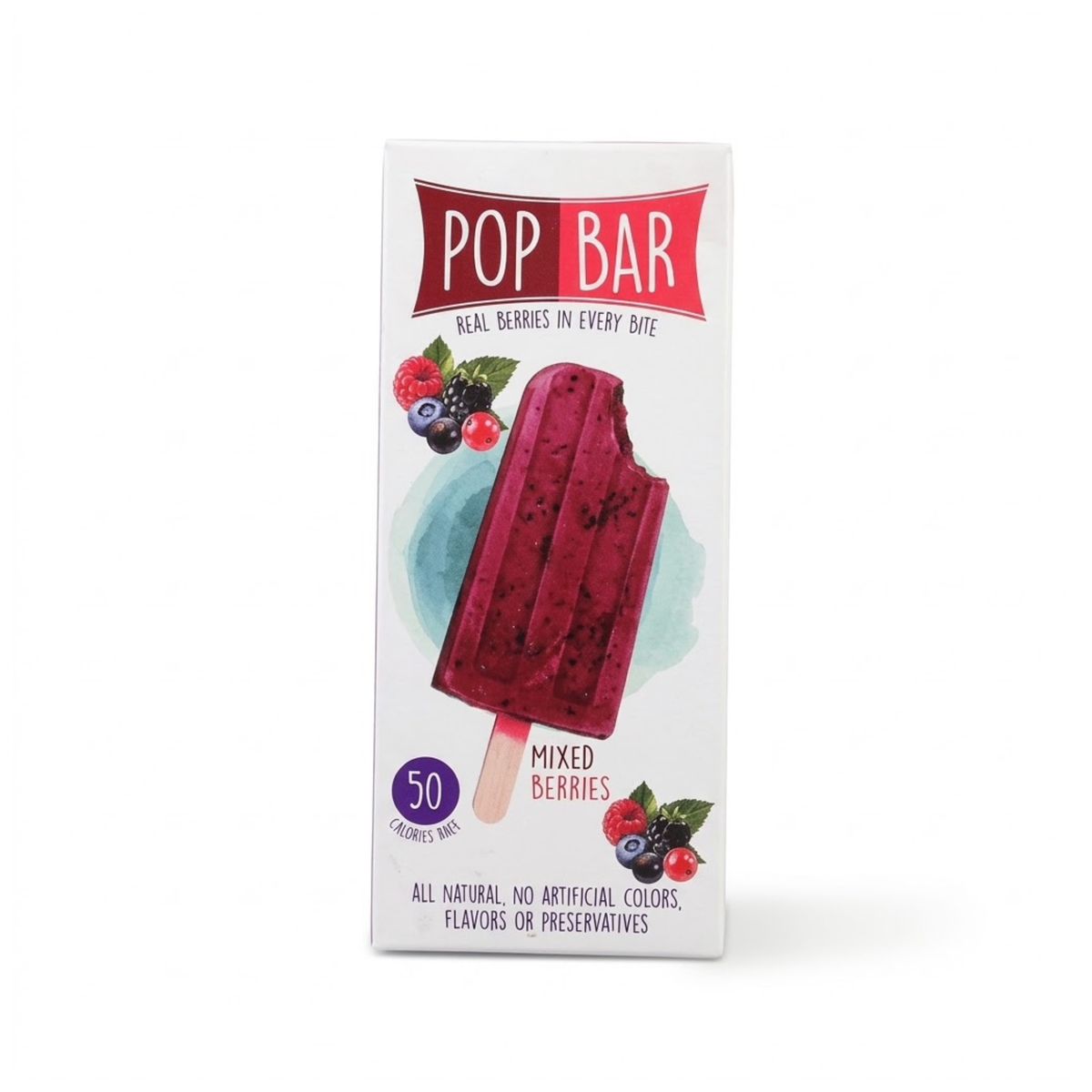Wholesome Pop Bar Mixed Berries 80g