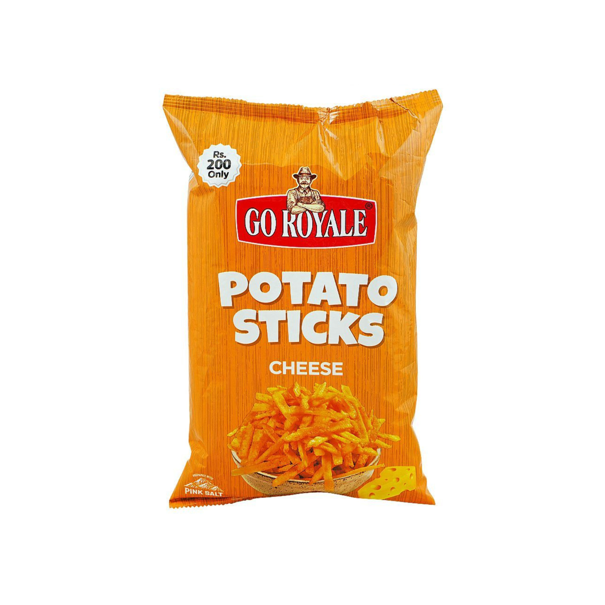 Go Royale Potato Sticks Cheese 60g