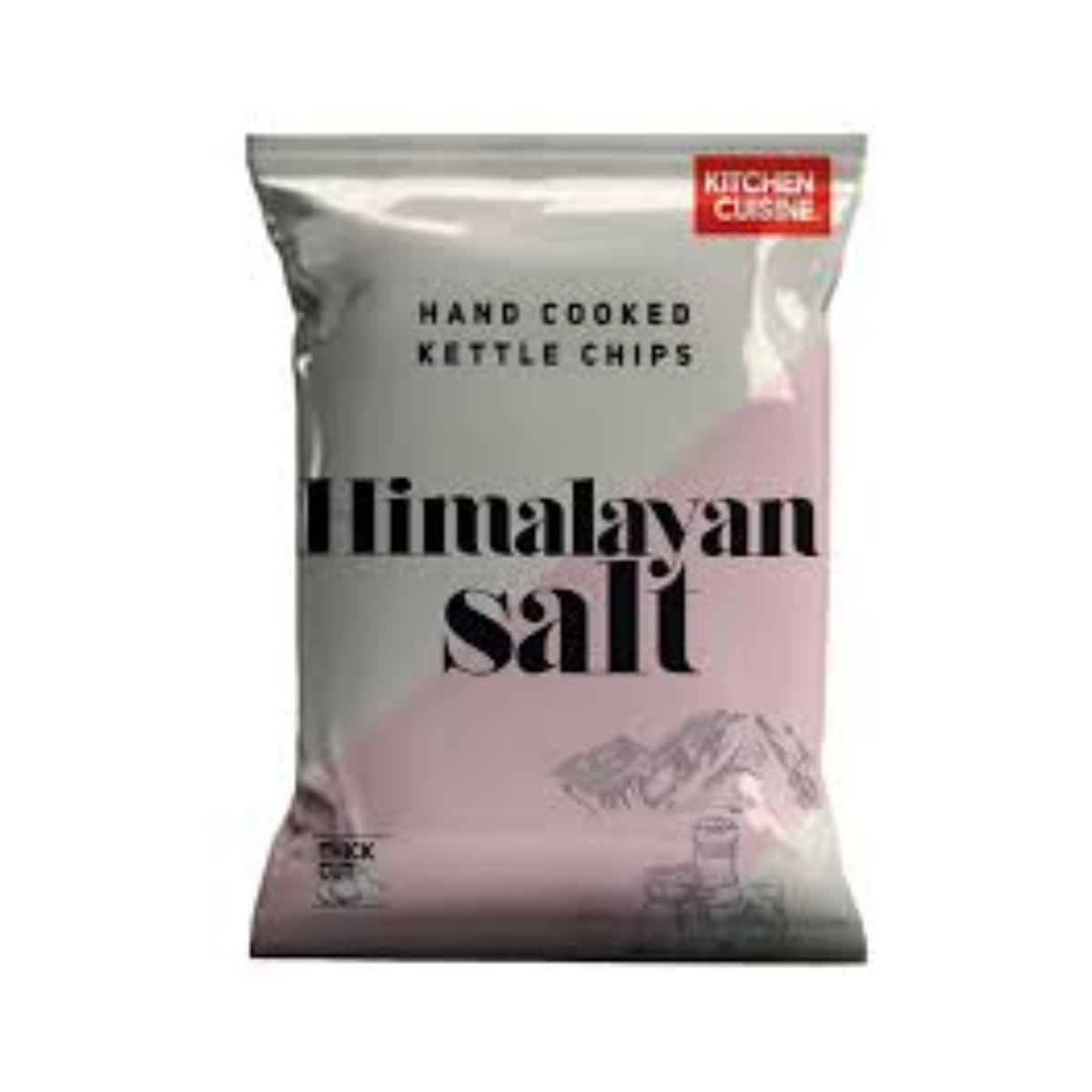 Kitchen Cuisine Hand Cooked Chips Himalayan Salt 100g